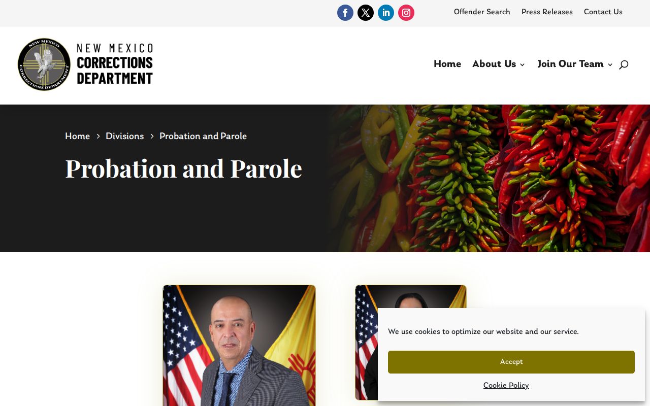 NMCD supervision information after a Rio Arriba County arrest